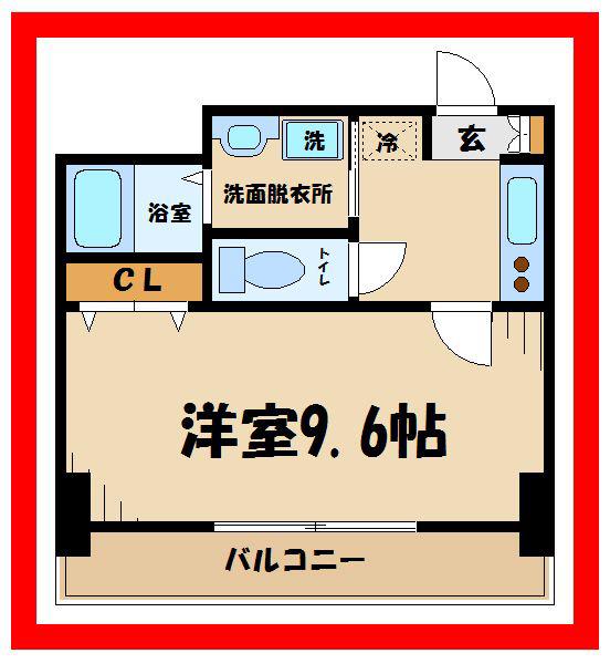 NOAH S ARK(1K/11階)の間取り写真