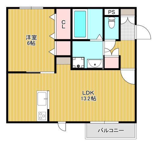 へーベルメゾンブリエ大久保(1LDK/2階)の間取り写真