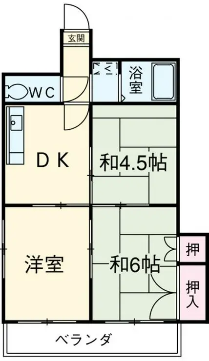 グランドステータスMK 2階階 間取り