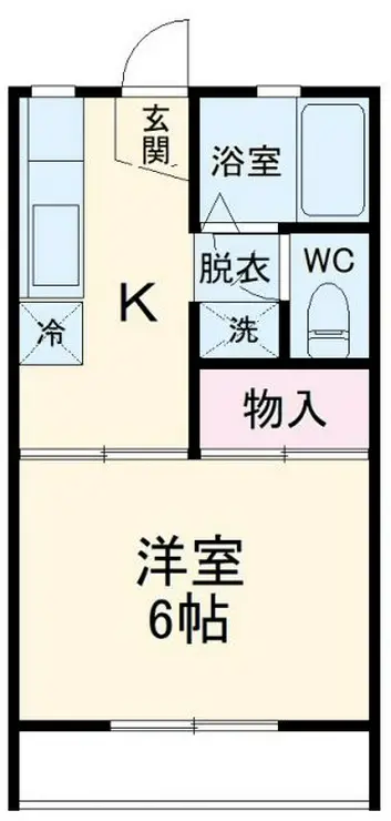 りとる・ミール 1階階 間取り