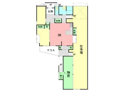 森田ハウス(2SLDK/1階)の間取り写真