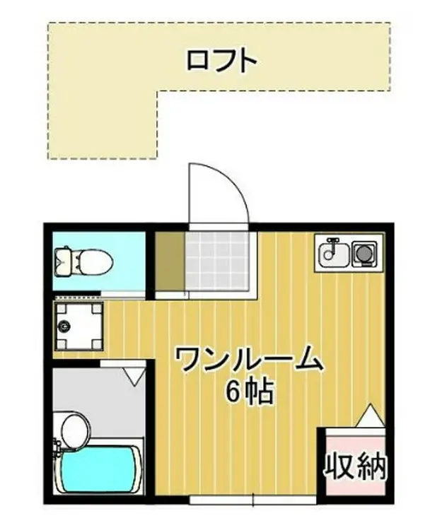 第9シバタハウス 2階階 間取り