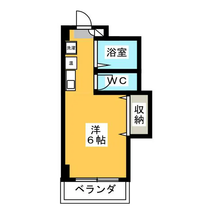 石坂ゼフィール 4階階 間取り