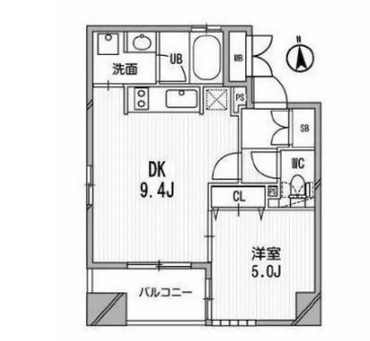 クリオ三田ラ・モード 6階階 間取り