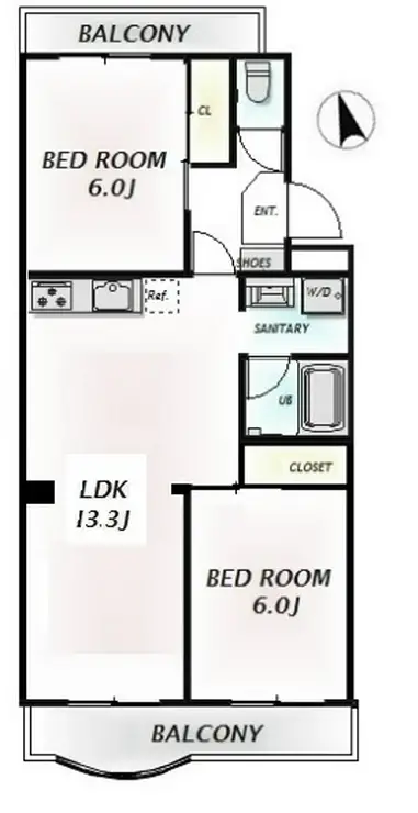 パインズ 3階階 間取り