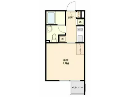 GRAN PASEO新宿 グランパセオ(1K/3階)の間取り写真