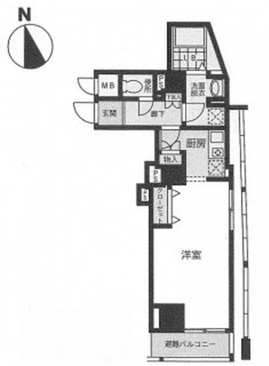 エオラス白金 3階階 間取り