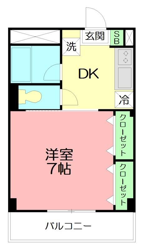 MI VOL.2(1K/3階)の間取り写真