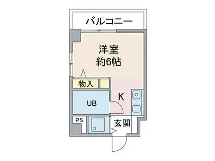 アネックス春日野(ワンルーム/3階)の間取り写真