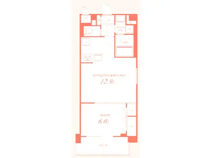 CLOCHETTE NAKAMOTO(1LDK/2階)の間取り写真