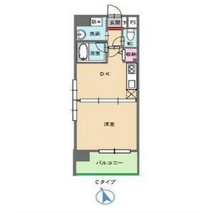 新栄アーバンハイツ(1DK/5階)の間取り写真