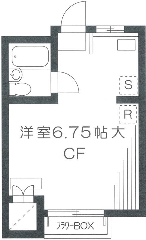 MAISON INOUE(ワンルーム/2階)の間取り写真