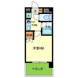 スタジオニュートラッド(1K/2階)の間取り写真