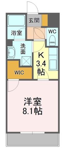 ＪＲ東海道本線 愛野駅(静岡) 徒歩84分 3階建 築18年(1K/2階)の間取り写真