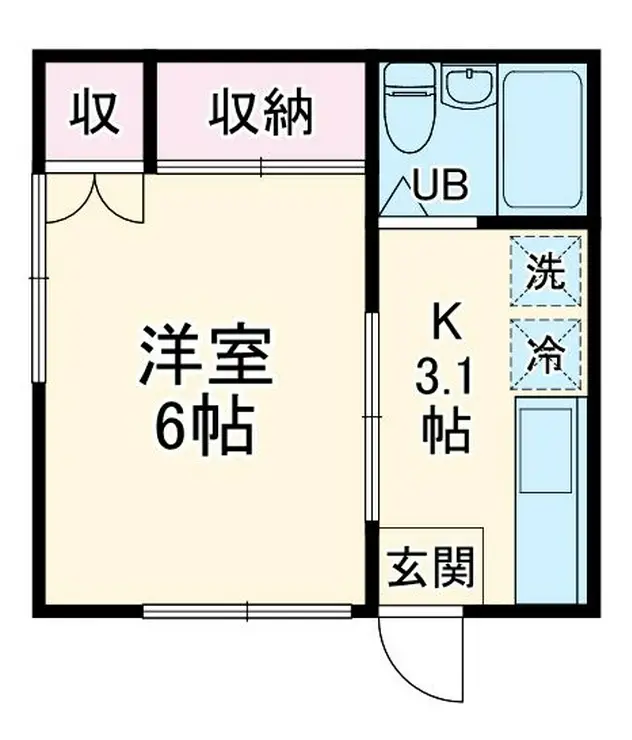 リバレイン土屋 2階階 間取り