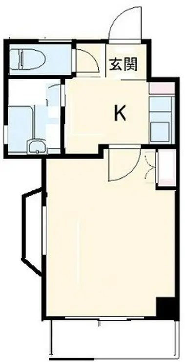 グリーンターフ南行徳 5階階 間取り