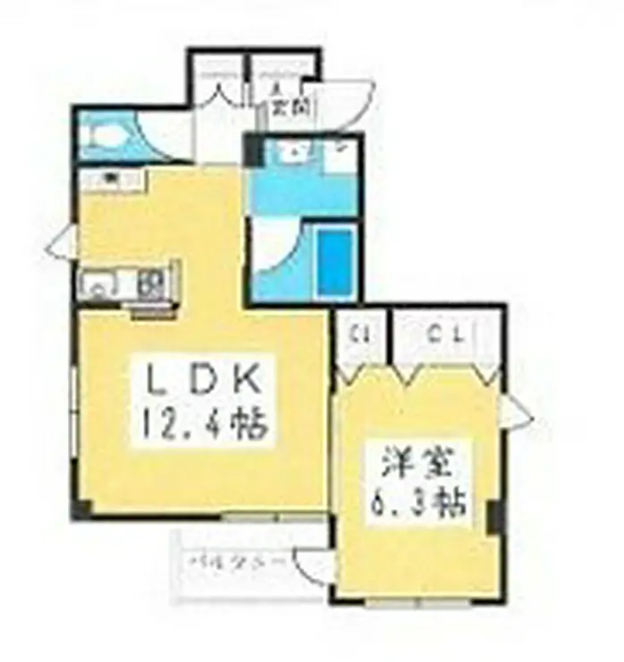 トランキリテII 2階階 間取り