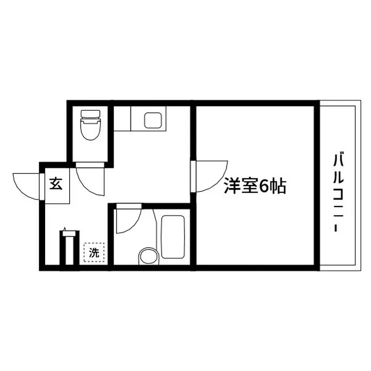 第2パークメゾン 3階階 間取り