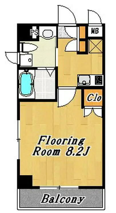 WESTVINE1 7階階 間取り