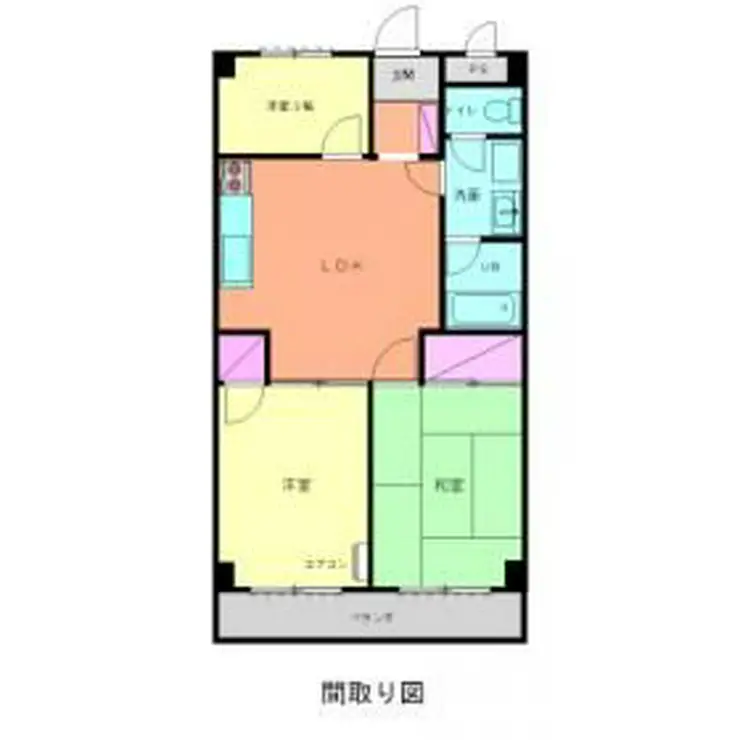 Sマンション上野 3階階 間取り