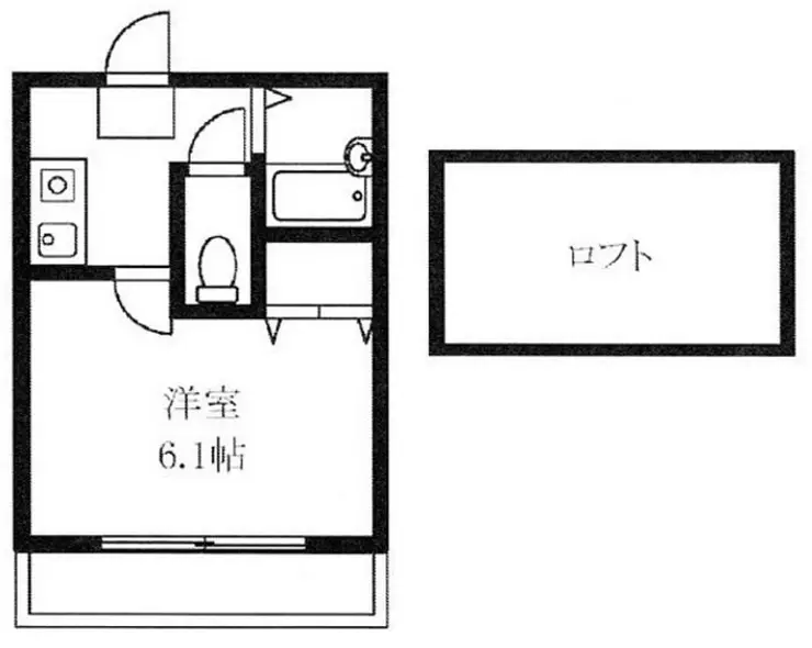 ウエストハイム西川口 2階階 間取り