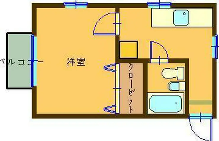 セルリアンローズ 2階階 間取り