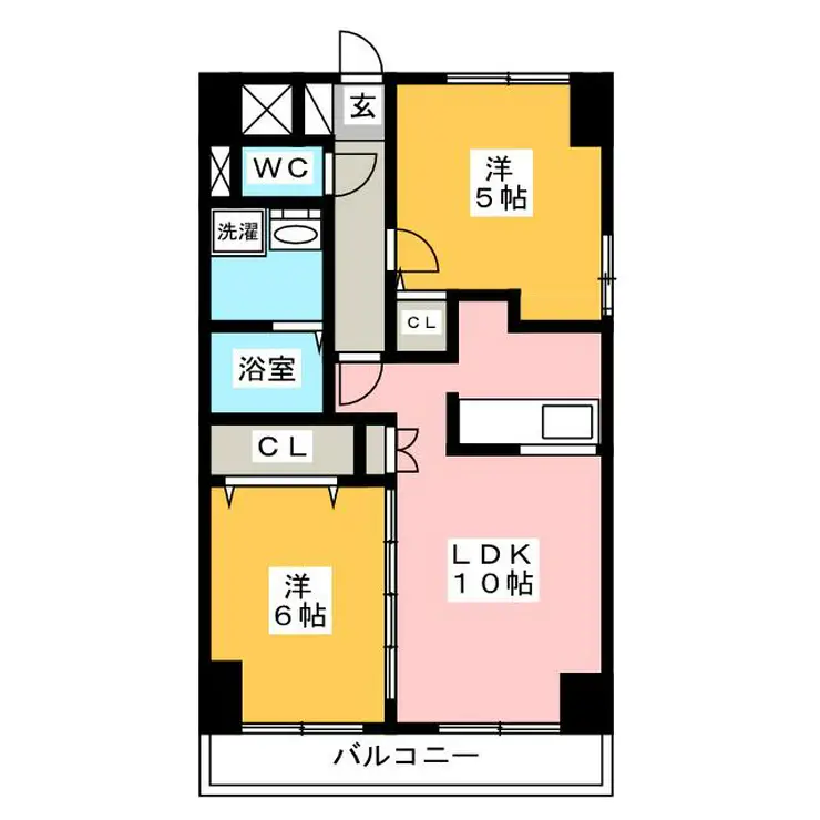 元町イグレット 4階階 間取り