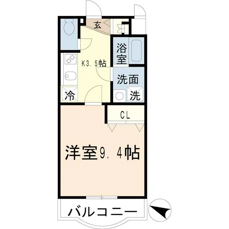 キャメロット 2階階 間取り