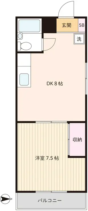 サンアイビス 2階階 間取り