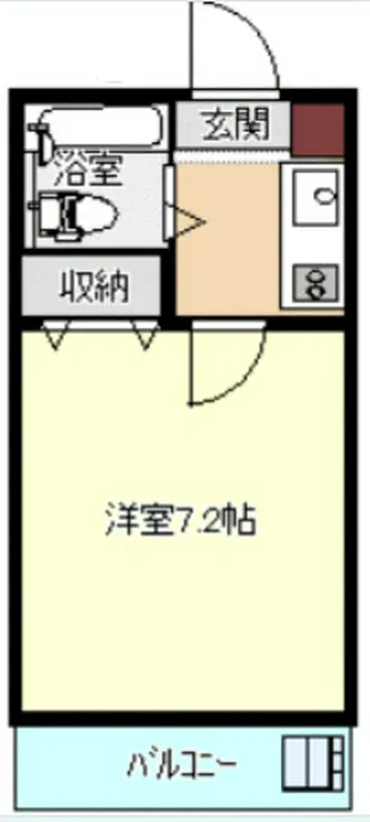 サンパレス 1階階 間取り