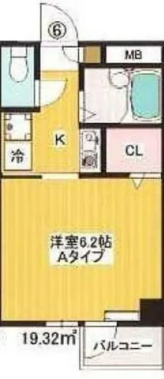 ル・プランタン 4階階 間取り