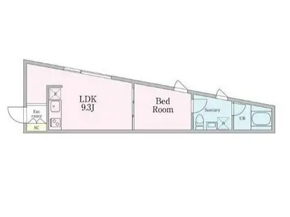 アート・フル永福(1LDK/4階)の間取り写真