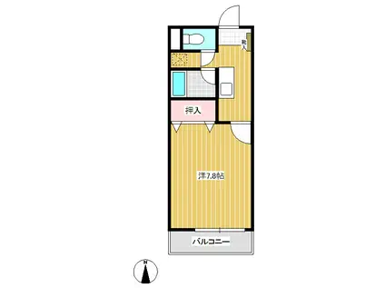 アーバンライフ豊里(1K/3階)の間取り写真