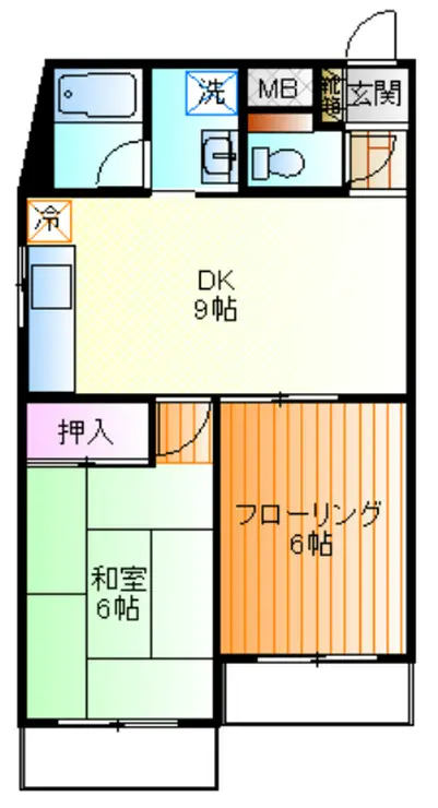 ホルスシャトウ 2階階 間取り
