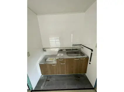 山新田アパート(1DK/2階)のキッチン写真