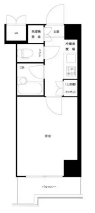 ルーブル神宮前 5階階 間取り