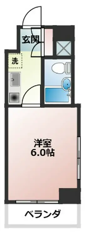 シルフィード衣笠 3階階 間取り