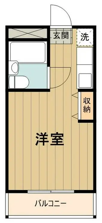 瀬沼ビル 5階階 間取り