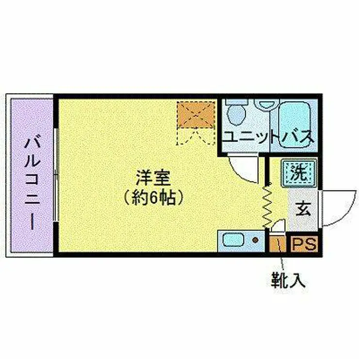 シルフィード用賀 2階階 間取り