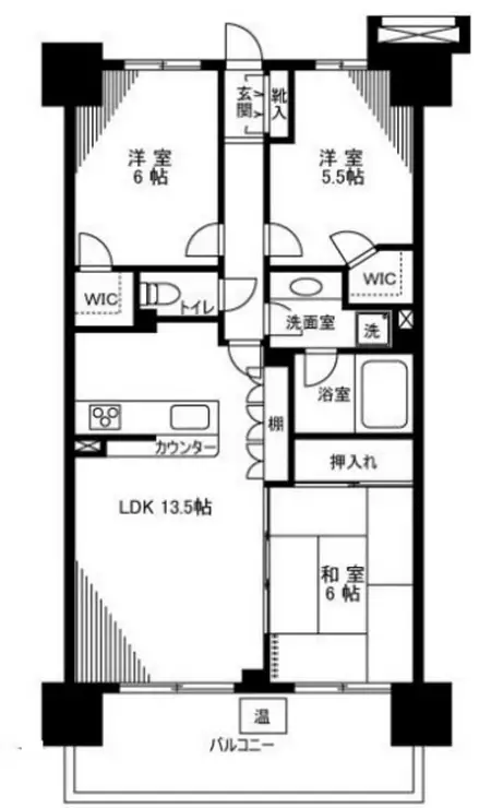 ビー・サイト 4階階 間取り