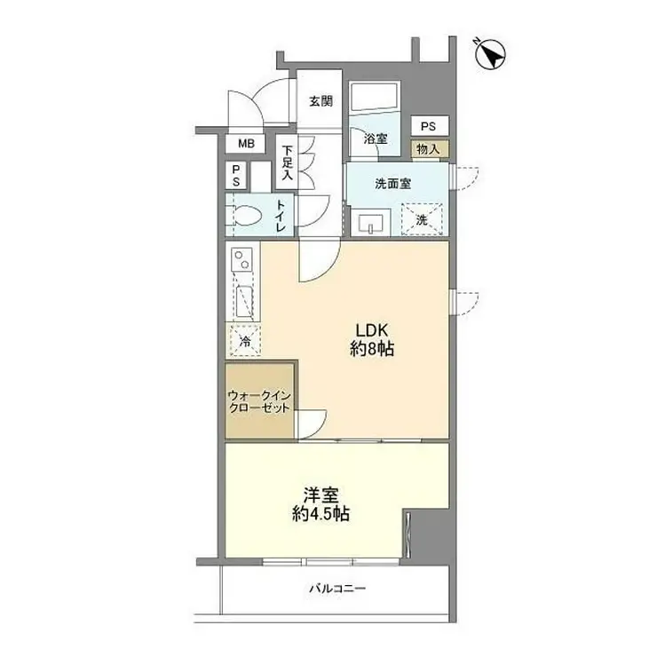 ベスト伊勢佐木長者町 3階階 間取り