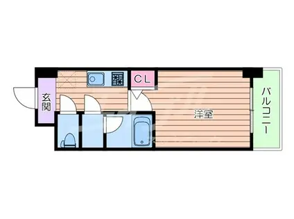 LA DOUCEUR南茨木(1K/7階)の間取り写真