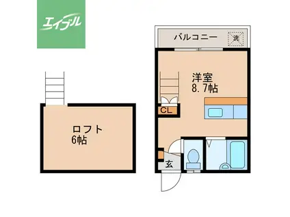 Y&Tビル(ワンルーム/3階)の間取り写真