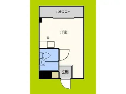 ラパンジール松屋町(ワンルーム/5階)の間取り写真