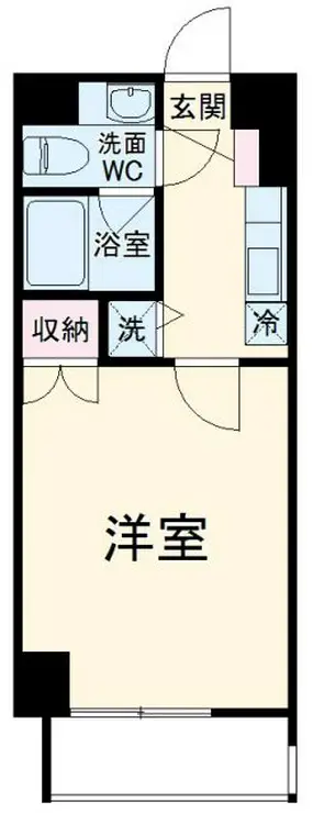 エスポワール本八幡 2階階 間取り