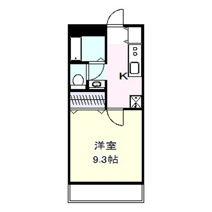 シャトレジョージタウン 2階階 間取り