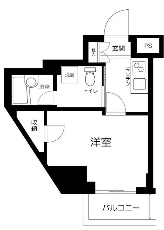 スカイコート板橋区役所前 4階階 間取り
