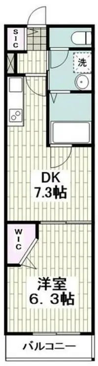 ラフィネ サウス 2階階 間取り