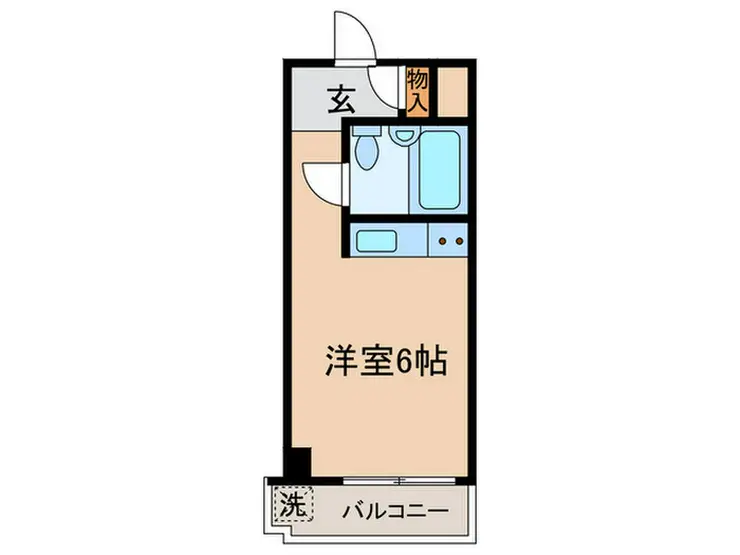 セザールプラザ府中 1階階 間取り