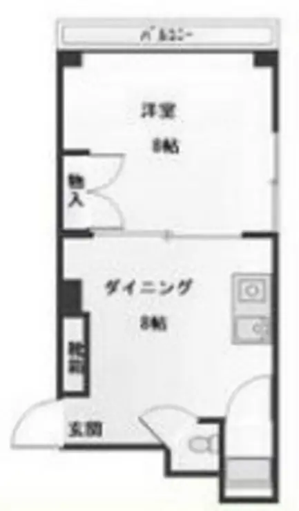 ハイム66 1階階 間取り